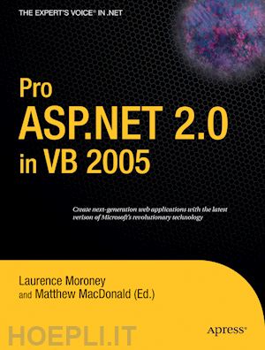 moroney laurence; macdonald matthew - pro asp.net 2.0 in vb 2005