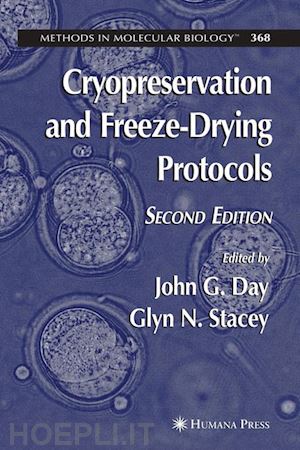 day john g. (curatore); stacey glyn (curatore) - cryopreservation and freeze-drying protocols