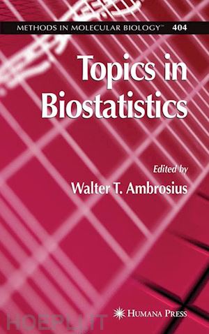 ambrosius walter t. (curatore) - topics in biostatistics