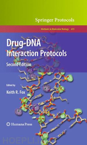 fox keith r. (curatore) - drug-dna interaction protocols