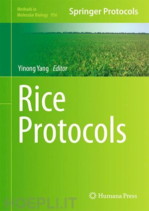 yang yinong (curatore) - rice protocols