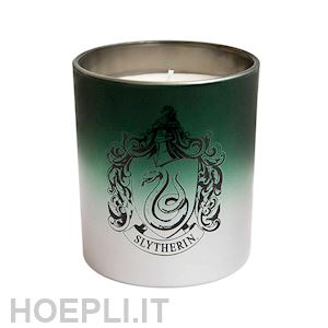  - harry potter: slytherin (large glass candle)