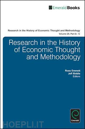 emmett ross b.; biddle jeff e.; johnson marianne - research in the history of economic thought and methodology