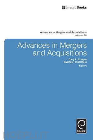 cooper cary l.; finkelstein sydney - advances in mergers and acquisitions