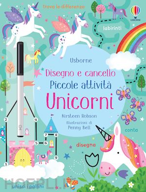 Unicorni. Piccoli libri con adesivi luccicanti. Ediz. a colori di