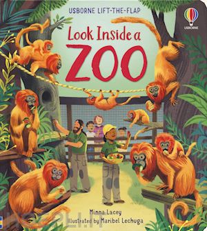 lacey minna - look inside a zoo. ediz. a colori