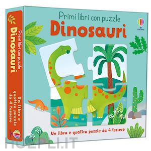 oldham matthew - dinosauri. con 4 puzzle
