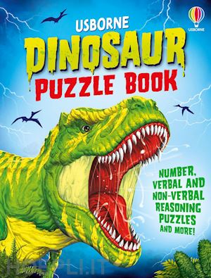 robson kirsteen - dinosaur. puzzle book. ediz. illustrata