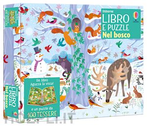 robson kirsteen - nel bosco. ediz. illustrata. con puzzle da 100 tessere