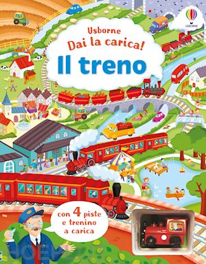 watt fiona - il treno. ediz. a colori. con 4 piste. con trenino a carica