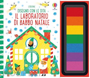 watt fiona - il laboratorio di babbo natale. ediz. a spirale. con pannello di inchiostro