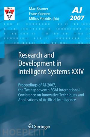 bramer max (curatore); coenen frans (curatore); petridis miltos (curatore) - research and development in intelligent systems xxiv