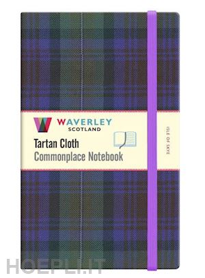 aa.vv. - tartan cloth commonplace notebook (13 x 21) - isle of skye