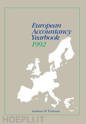 rocco ellen (curatore) - european accountancy yearbook 1992/93
