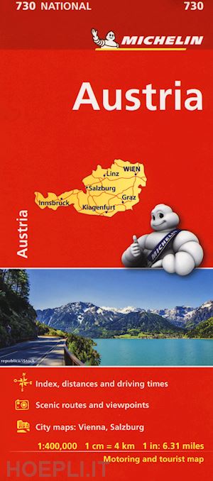 aa.vv. - austria 1:400.000