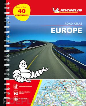 aa.vv. - europe. roads atlas. ediz. a spirale