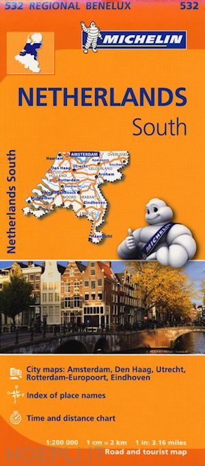 aa.vv. - netherlands south 1:200.000