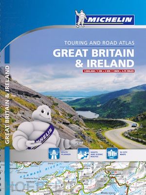 aa.vv. - great britain & ireland. touring and road atlas 1:300.000. ediz. a spirale