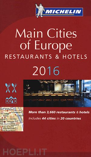 aa.vv. - main cities of europe guida rossa michelin 2016