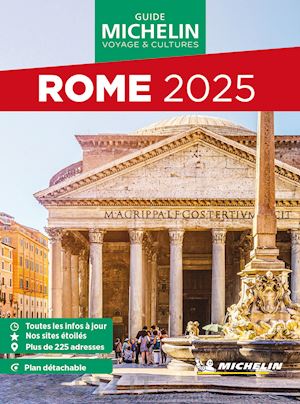 aa.vv. - rome pocket guida verde michelin in francese 2025