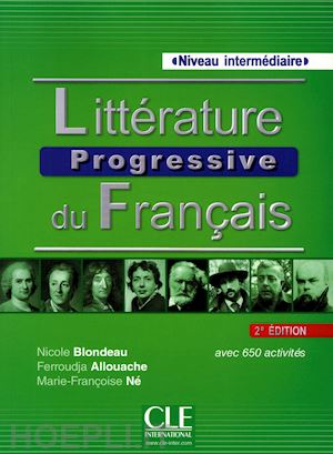  - litterature progressive du francais intermediaire - livre + cd