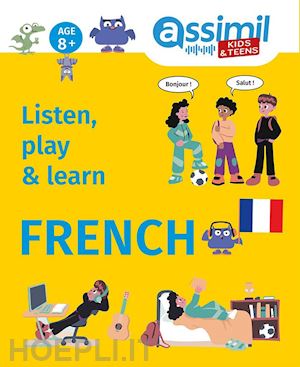 forgue anna - listen, play & learn french. ediz. bilingue. con file audio online