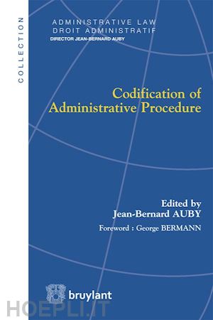 jean-bernard auby - codification of administrative procedure