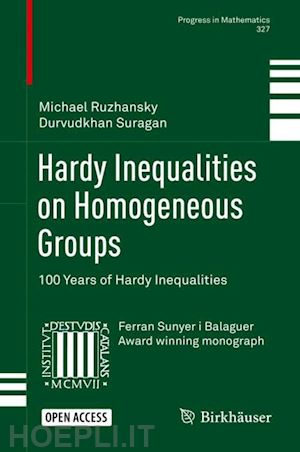 ruzhansky michael; suragan durvudkhan - hardy inequalities on homogeneous groups