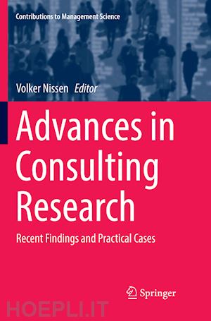 nissen volker (curatore) - advances in consulting research