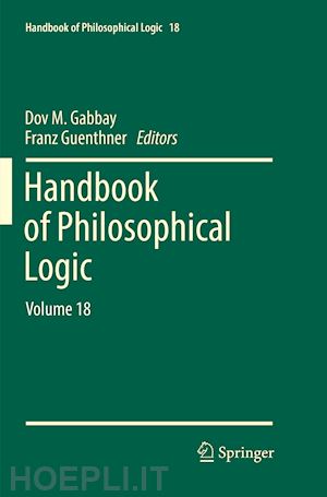 gabbay dov m. (curatore); guenthner franz (curatore) - handbook of philosophical logic