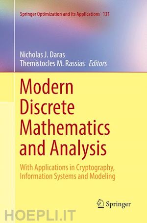 daras nicholas j. (curatore); rassias themistocles m. (curatore) - modern discrete mathematics and analysis