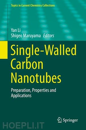 li yan (curatore); maruyama shigeo (curatore) - single-walled carbon nanotubes