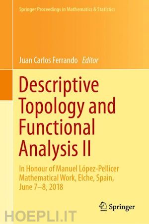 ferrando juan carlos (curatore) - descriptive topology and functional analysis ii