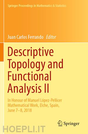 ferrando juan carlos (curatore) - descriptive topology and functional analysis ii