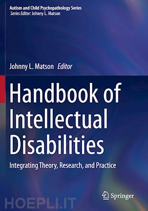 matson johnny l. (curatore) - handbook of intellectual disabilities