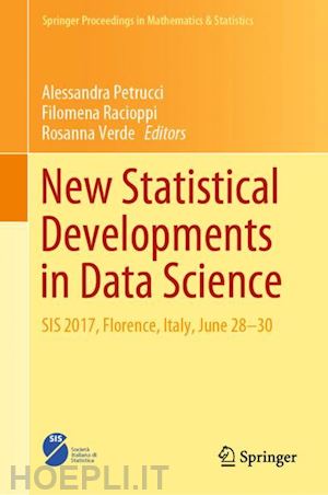 petrucci alessandra (curatore); racioppi filomena (curatore); verde rosanna (curatore) - new statistical developments in data science