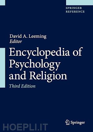 leeming david a. (curatore) - encyclopedia of psychology and religion