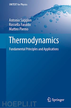 saggion antonio; faraldo rossella; pierno matteo - thermodynamics