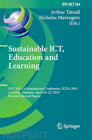 tatnall arthur (curatore); mavengere nicholas (curatore) - sustainable ict, education and learning