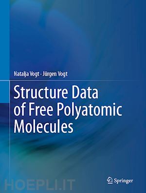 vogt natalja; vogt jürgen - structure data of free polyatomic molecules