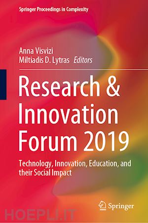 visvizi anna (curatore); lytras miltiadis d. (curatore) - research & innovation forum 2019