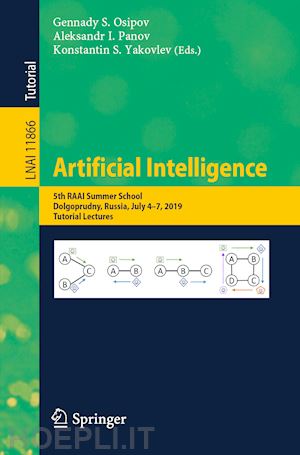 osipov gennady s. (curatore); panov aleksandr i. (curatore); yakovlev konstantin s. (curatore) - artificial intelligence