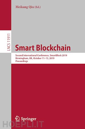 qiu meikang (curatore) - smart blockchain