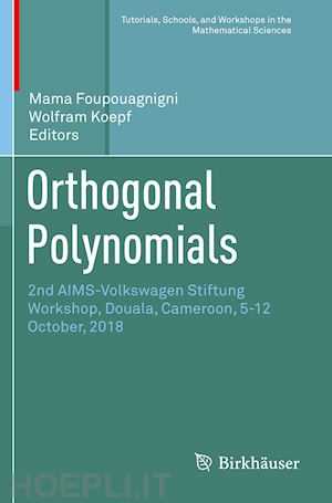 foupouagnigni mama (curatore); koepf wolfram (curatore) - orthogonal polynomials