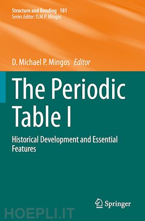 mingos d. michael p. (curatore) - the periodic table i