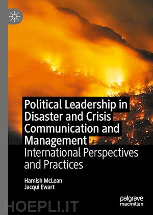 mclean hamish; ewart jacqui - political leadership in disaster and crisis communication and management