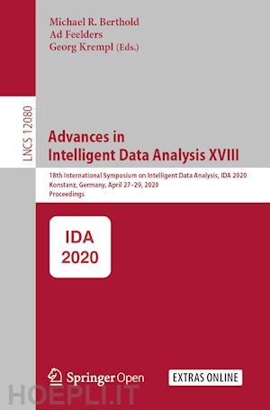 berthold michael r. (curatore); feelders ad (curatore); krempl georg (curatore) - advances in intelligent data analysis xviii