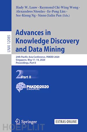lauw hady w. (curatore); wong raymond chi-wing (curatore); ntoulas alexandros (curatore); lim ee-peng (curatore); ng see-kiong (curatore); pan sinno jialin (curatore) - advances in knowledge discovery and data mining
