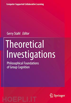 stahl gerry (curatore) - theoretical investigations