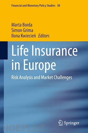 borda marta (curatore); grima simon (curatore); kwiecien ilona (curatore) - life insurance in europe